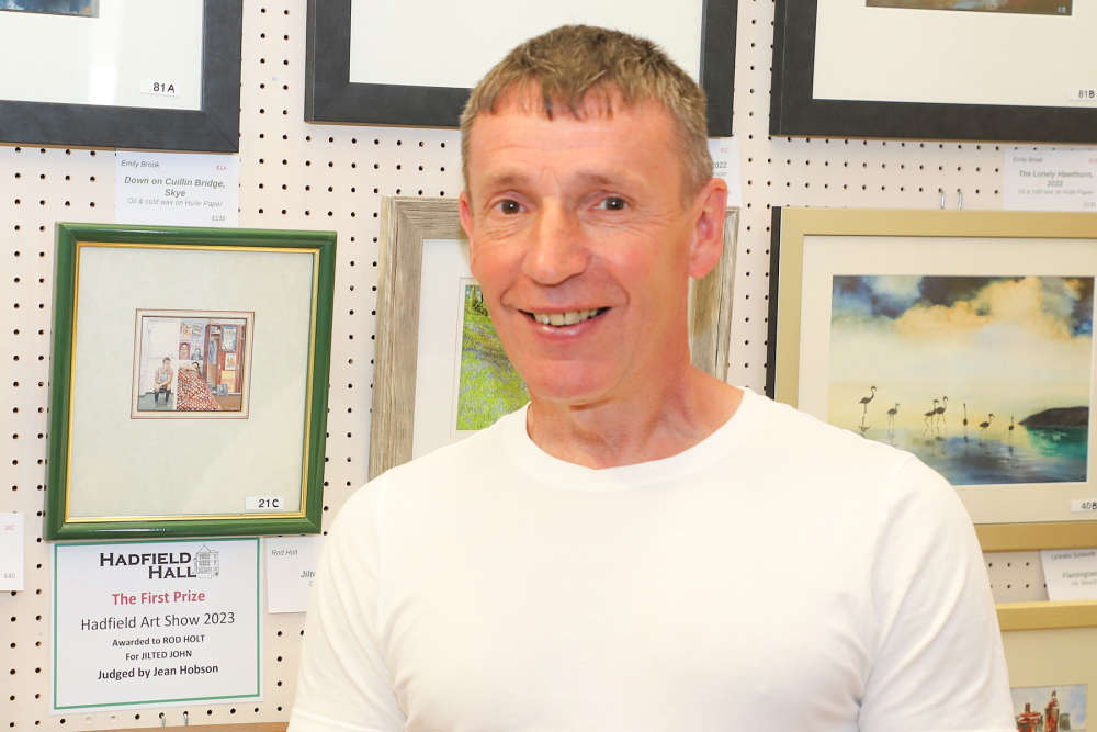 Hadfield Open Art Show 2023 Not Really Here Group Tameside Radio