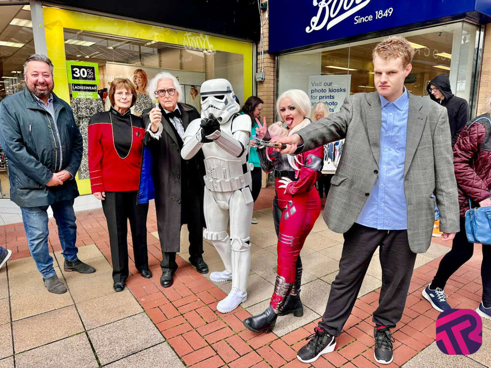 Ashton SciFi Day 2023 Not Really Here Group Tameside Radio