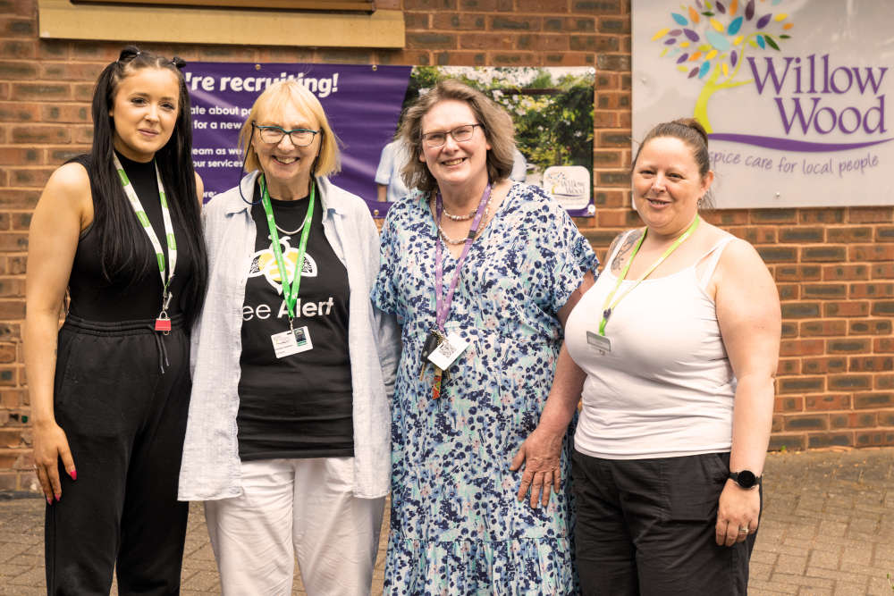 Ashton's Dunelm store helps to furnish Willow Wood Hospice Not Really