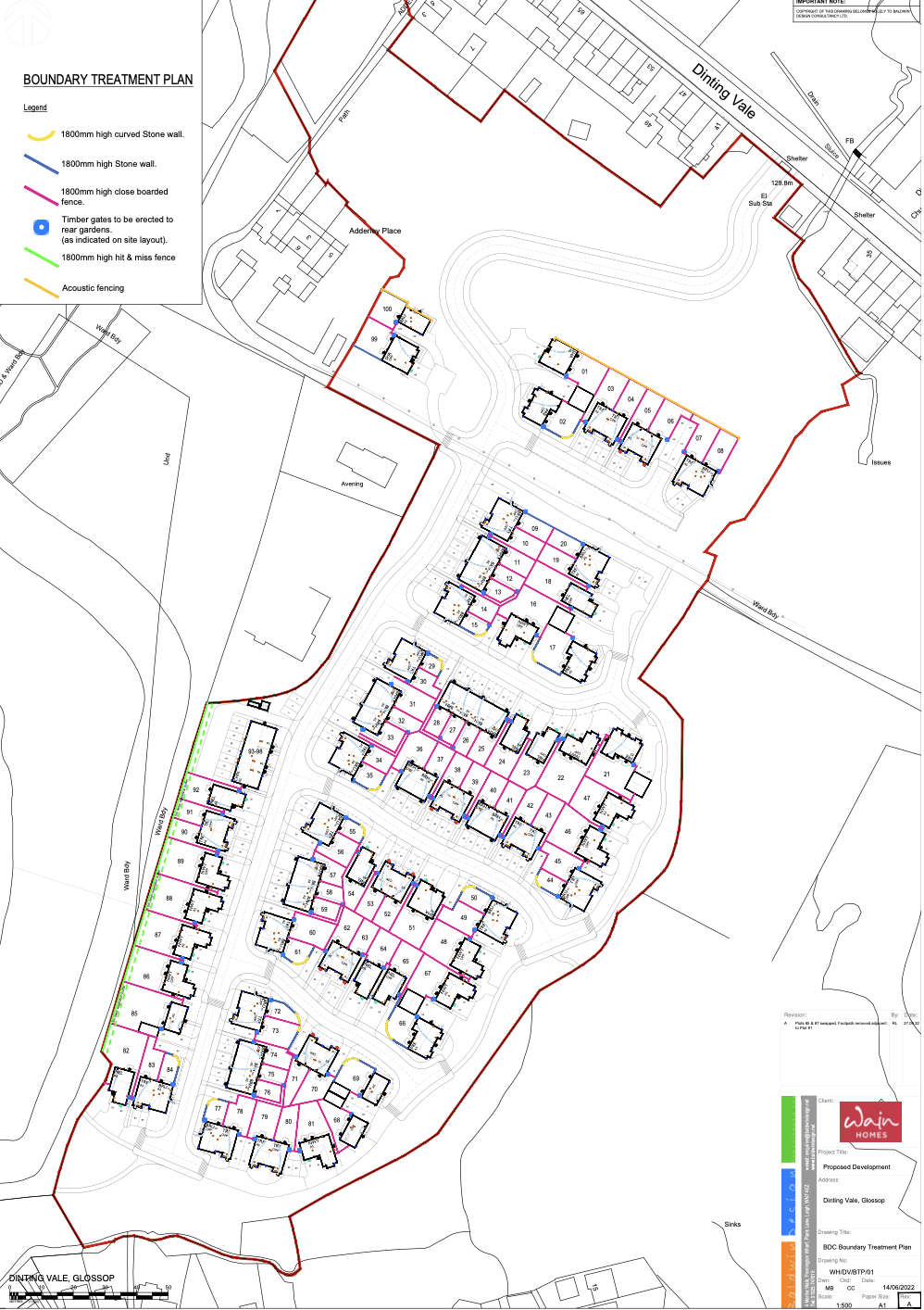 Proposal to build houses 92 new houses in Glossop Not Really Here