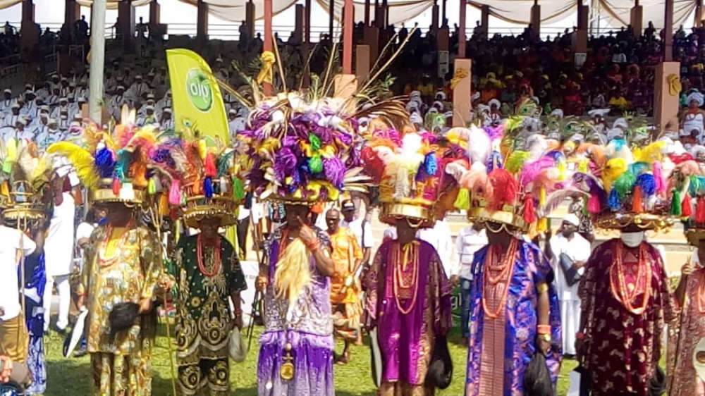 mary monarch festival 2023 Fanfare, Culture on Display as Obi of Onitsha Marks 20th Ofala Nigeria Info FM