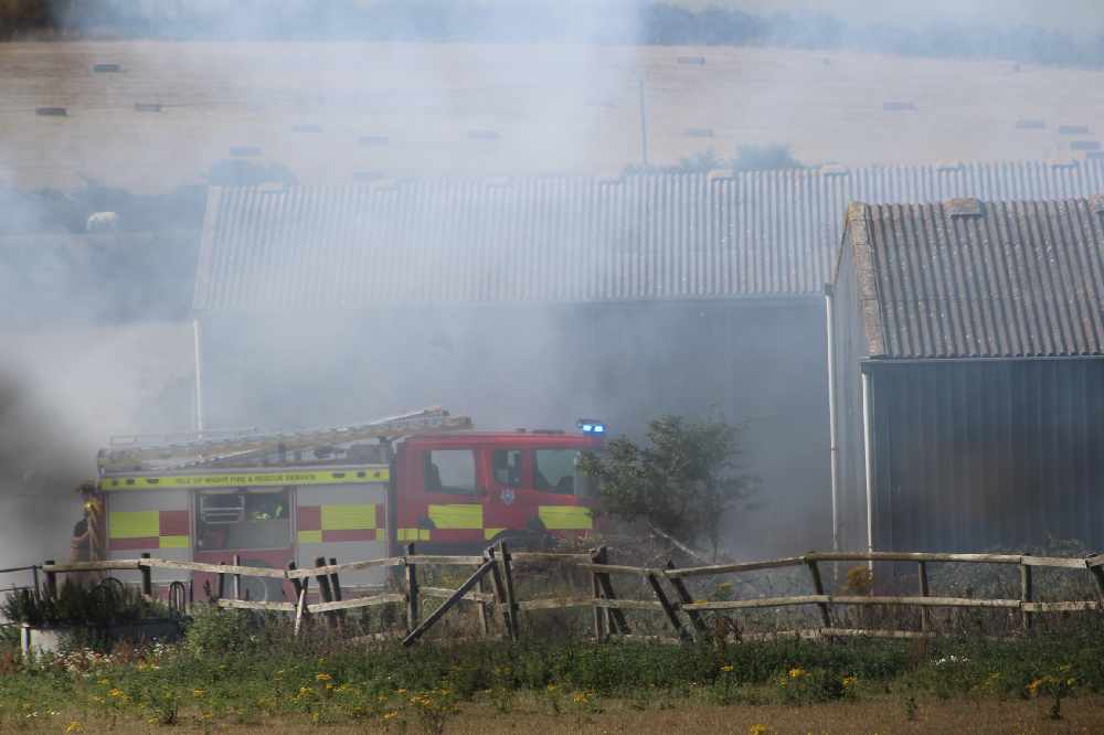 Burning 'Manure, Rubbish and Tyres' Cause Large Fire In Brighstone