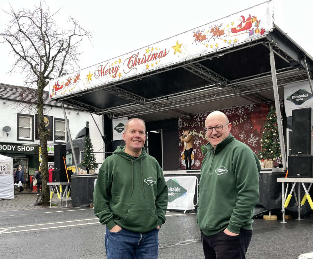 Skipton Christmas Market Rombalds Radio