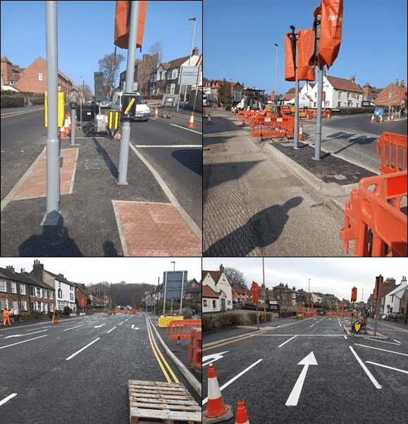 Progress with Scarborough Roadworks This is the Coast