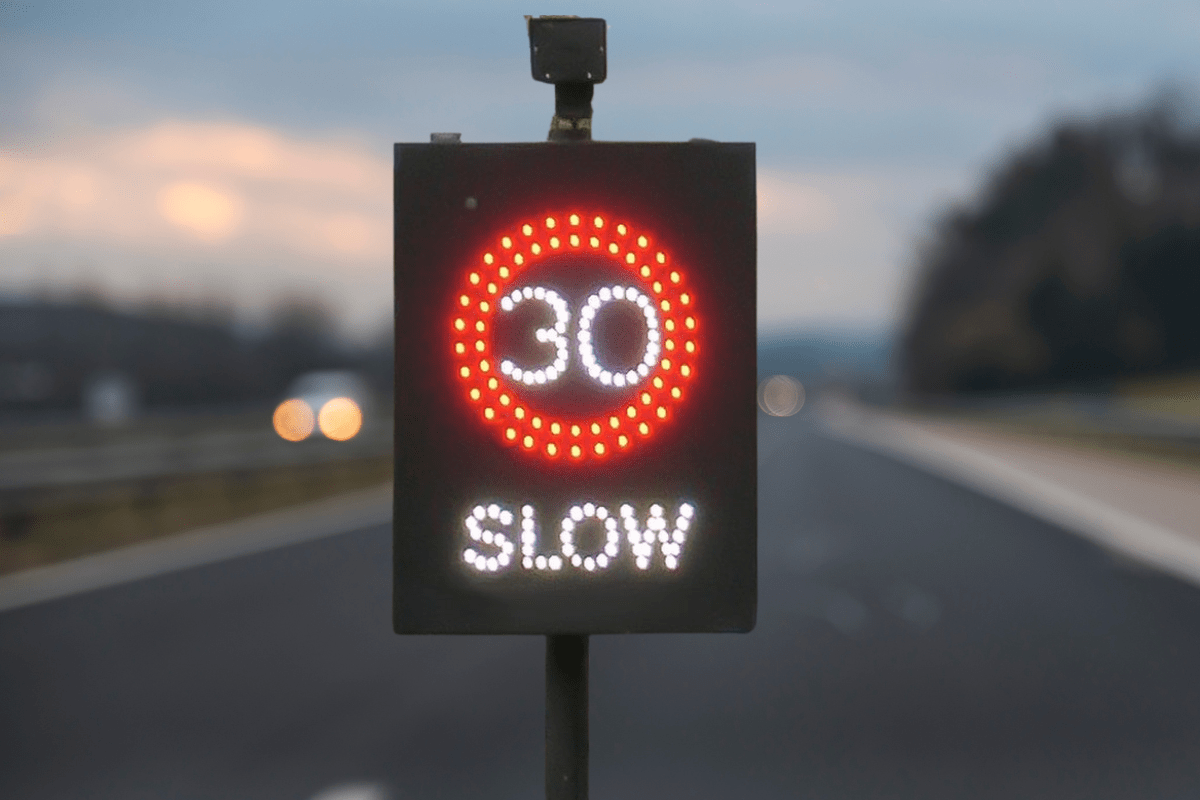 New Electronic Speed Sign for Whitby This is the Coast