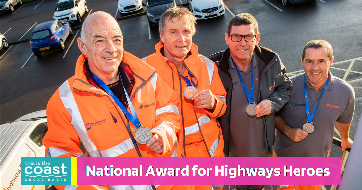 National Award for Scarborough Highways Workers This is the Coast
