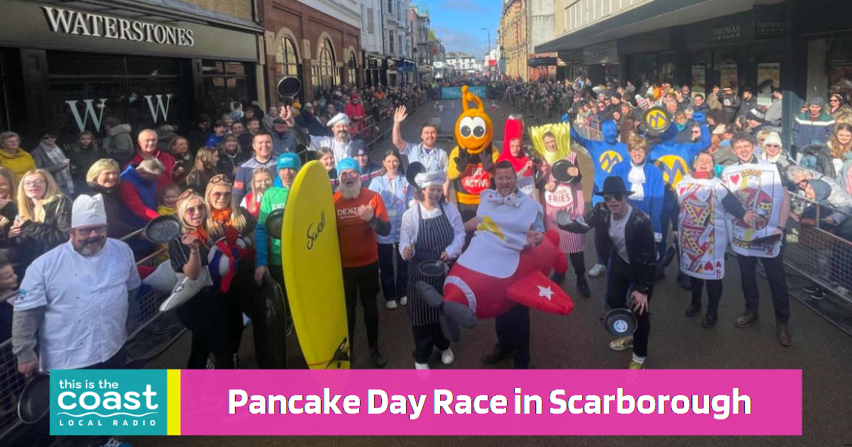Pancake Day Racing in Scarborough Today This is the Coast