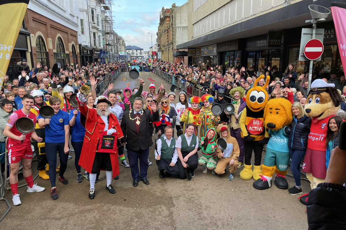 Boyes Win 2023 Scarborough Pancake Day Race This is the Coast