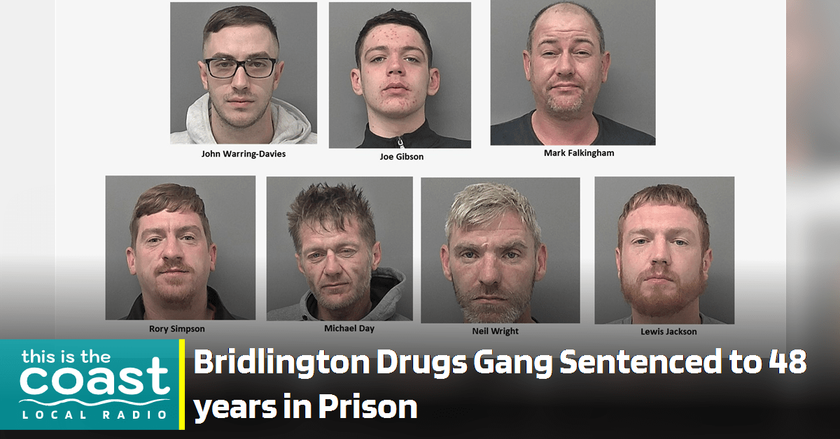 Bridlington County Line Dismantled as Drugs Gang Sentenced to 48 years