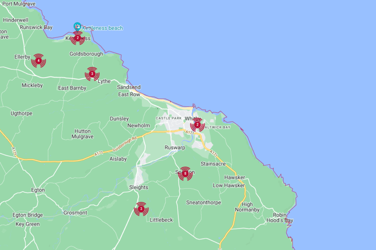 Powercuts Affect Parts of the Yorkshire Coast This is the Coast