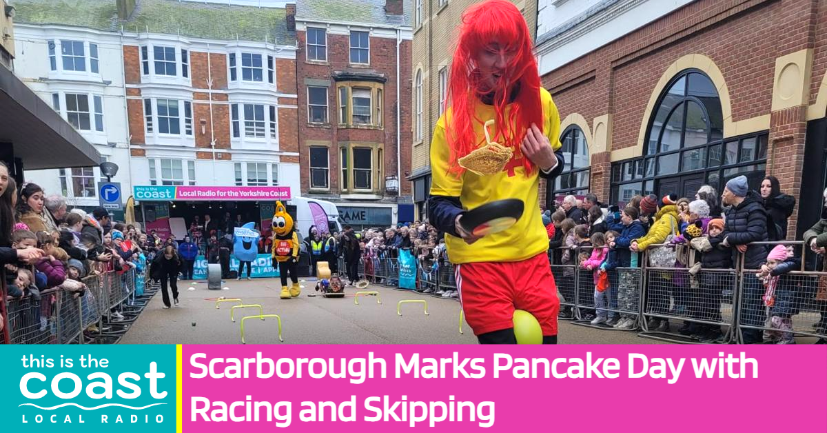 Scarborough Marks Pancake Day with Racing and Skipping This is the Coast