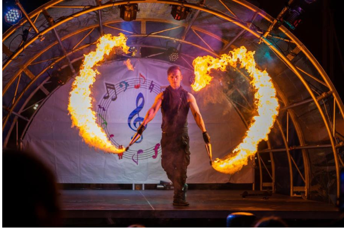 Win a Family Ticket to the South Cliff Fire Garden This is the Coast