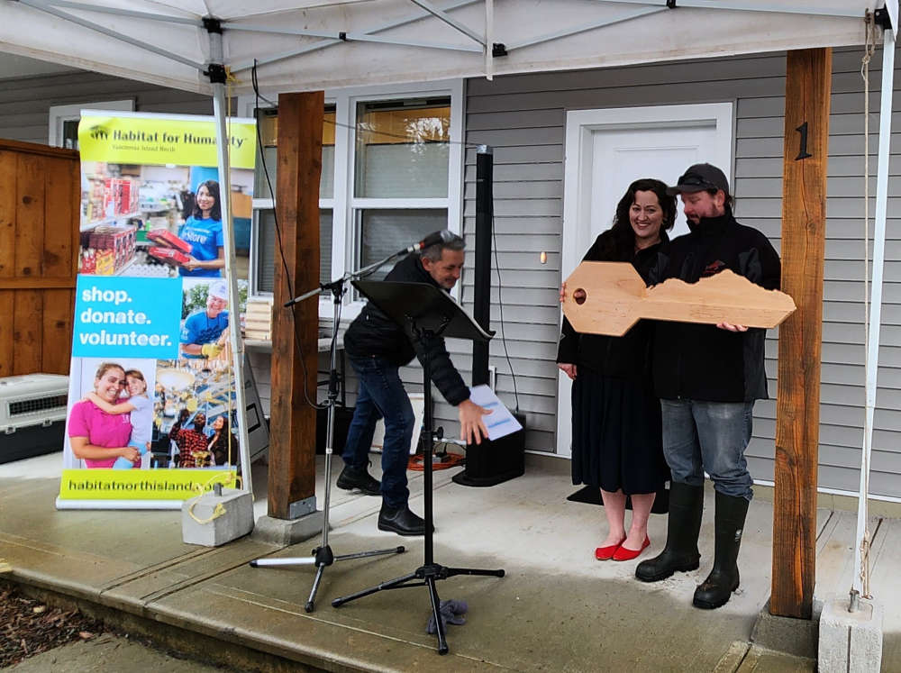 Habitat For Humanity Vancouver Island North Holds Key Ceremony Latest