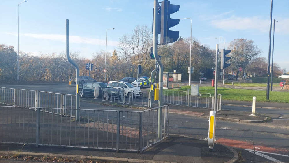 Two cars involved in crash near main Lancaster to Morecambe road