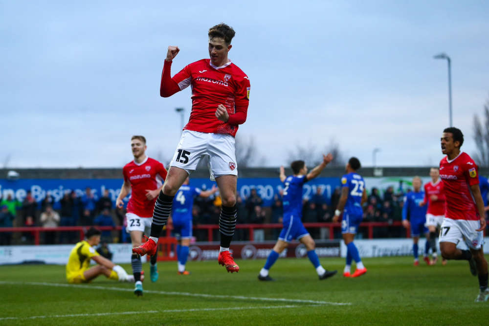 Morecambe move out of relegation zone after third straight victory in