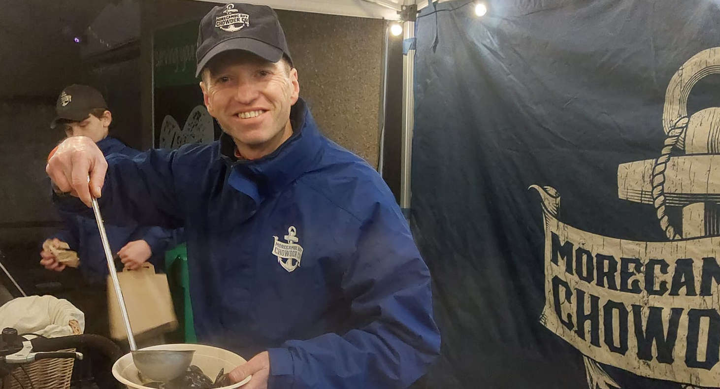 Morecambe's chowder man joins forces with town centre pub as plans