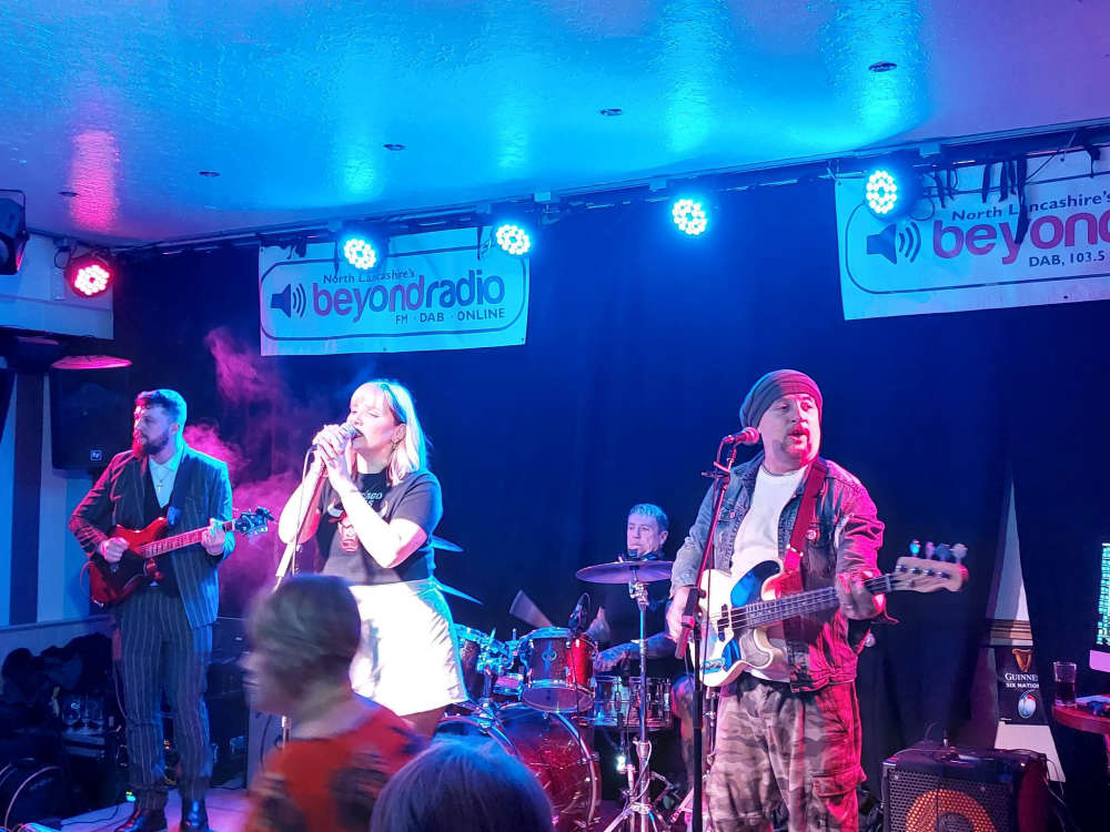 Rising band releases new music video filmed in old Morecambe squash