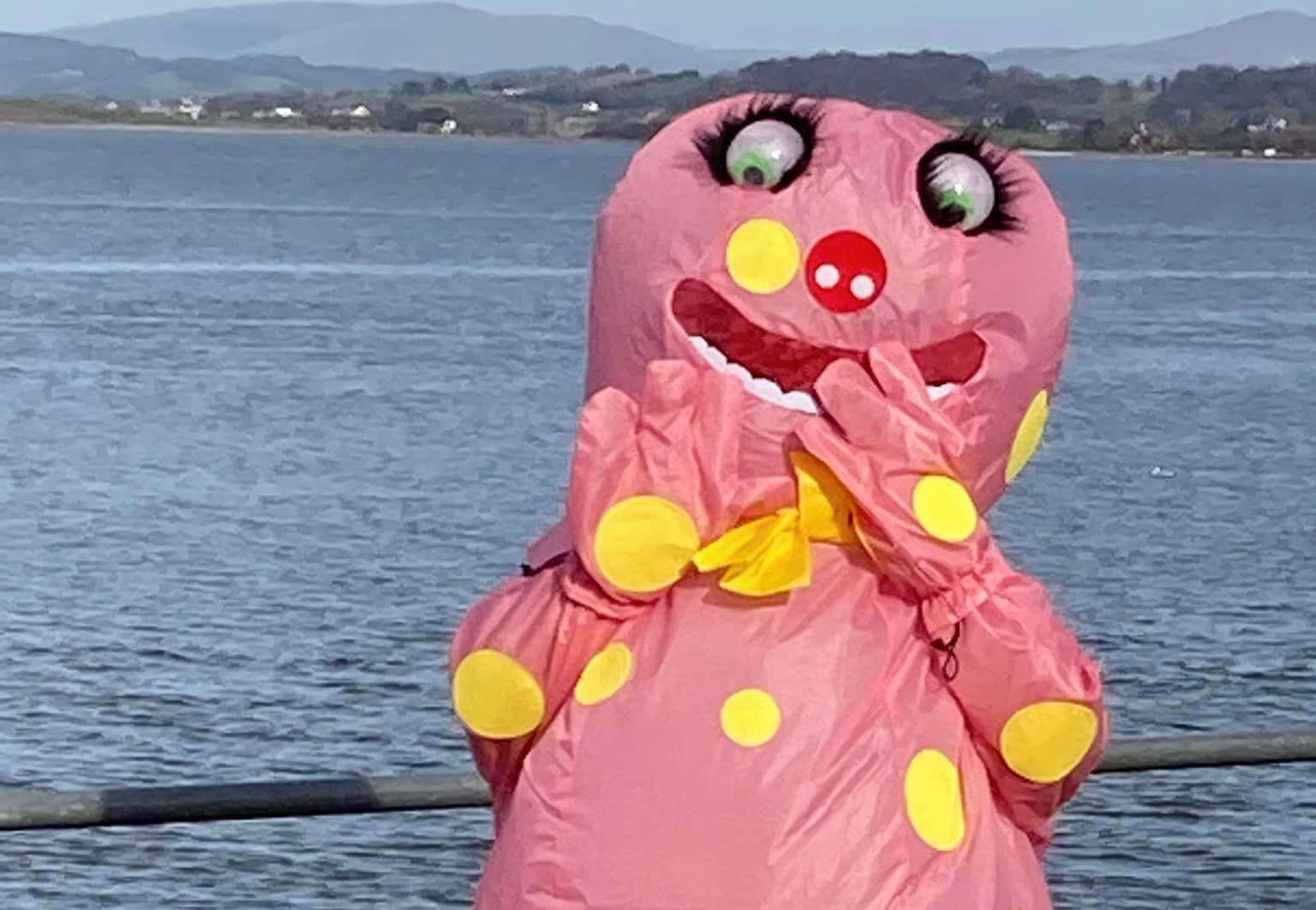 Mr Blobby returns to Morecambe Beyond Radio