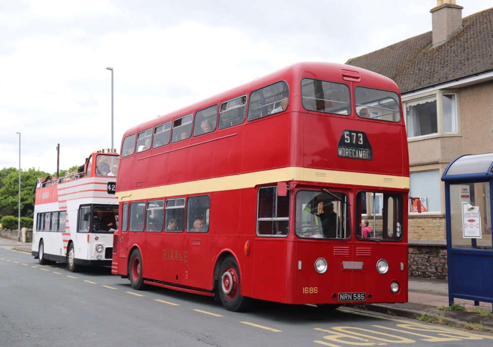 Take a nostalgic trip on the buses for Morecambe Vintage Bus Day