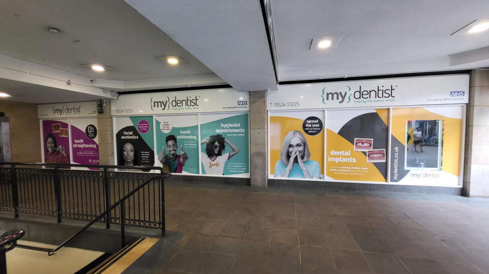 New dentist surgery in Lancaster shopping centre taking shape Beyond