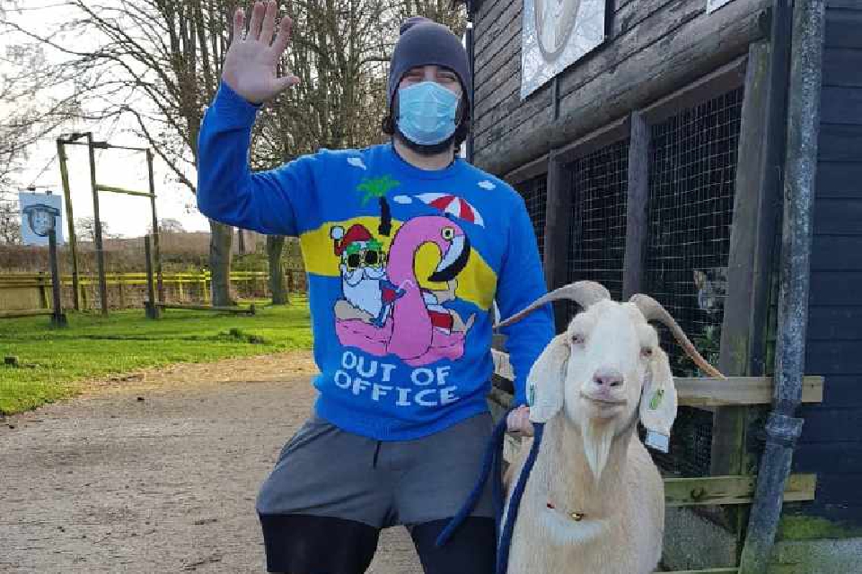 Take a walk with a difference for Bucks Goat Centre Bucks Radio