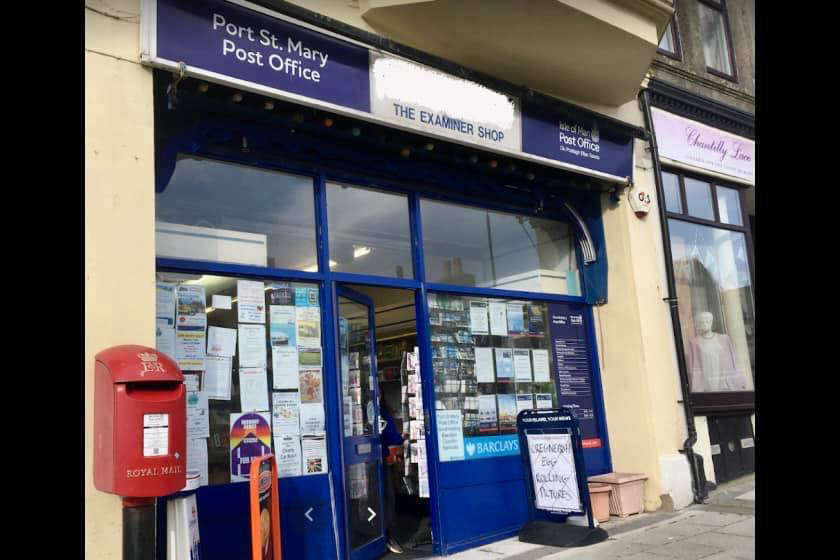 New submaster for PSM post office 3FM Isle of Man