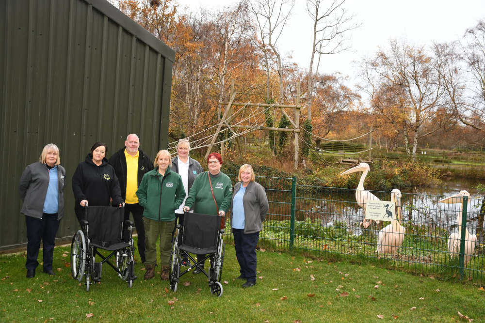 Curraghs Wildlife Park receives new wheelchairs for visitors 3FM Isle