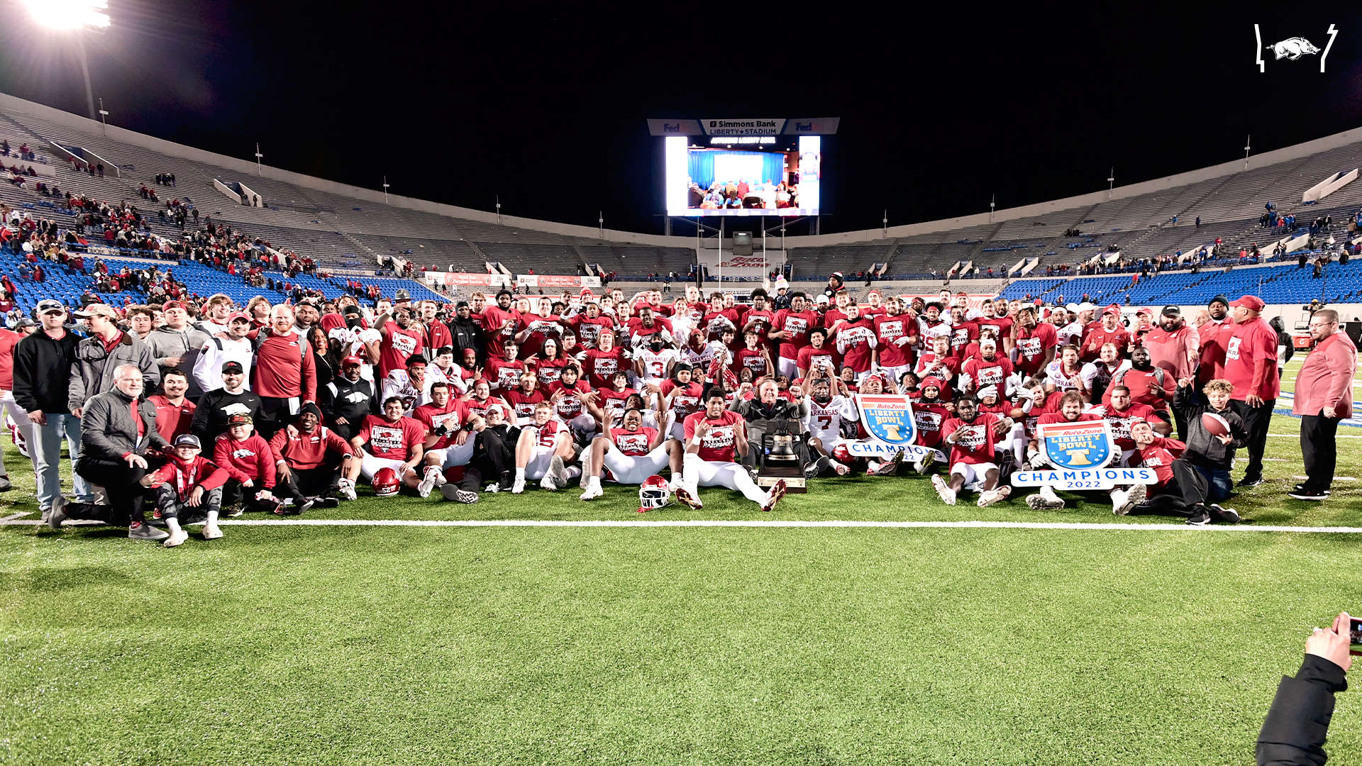 Hogs Hold Off Jayhawks in High Scoring Bowl Game My 100.1 KOMC