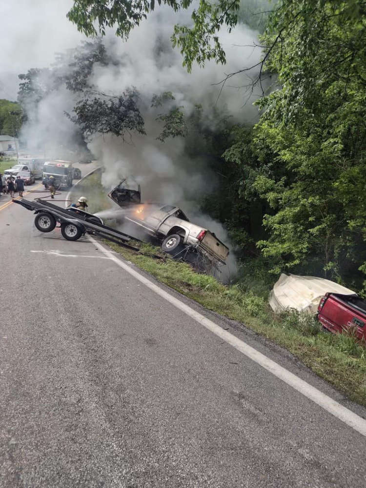 Fiery Crash in the Village of Bull Creek Injures Three People KRZK 106.3