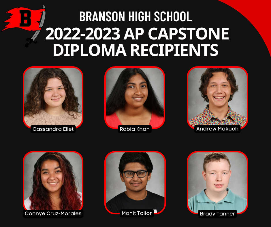 Branson High School Celebrates AP Capstone Diploma Recipients