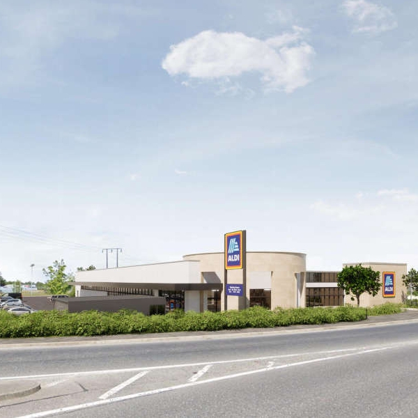 Planning Permission Granted For ALDI Ireland To Upgrade Its Naas Store
