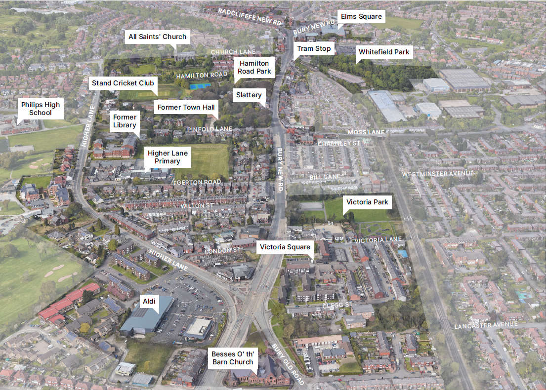 New plans for Whitefield town centre now ready for inspection Roch