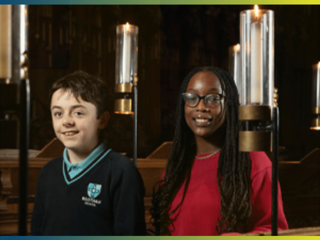 Two former York Minster choristers have reached the semifinals of the