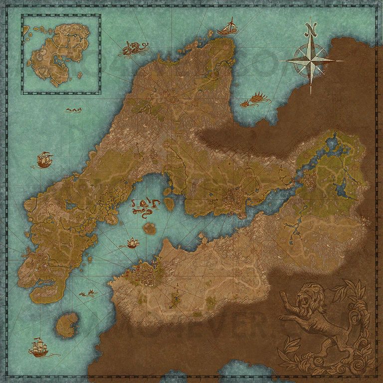 Elder Scrolls 2 Daggerfall Map Daggerfall Covenant Map The Elder Scrolls Online Maps