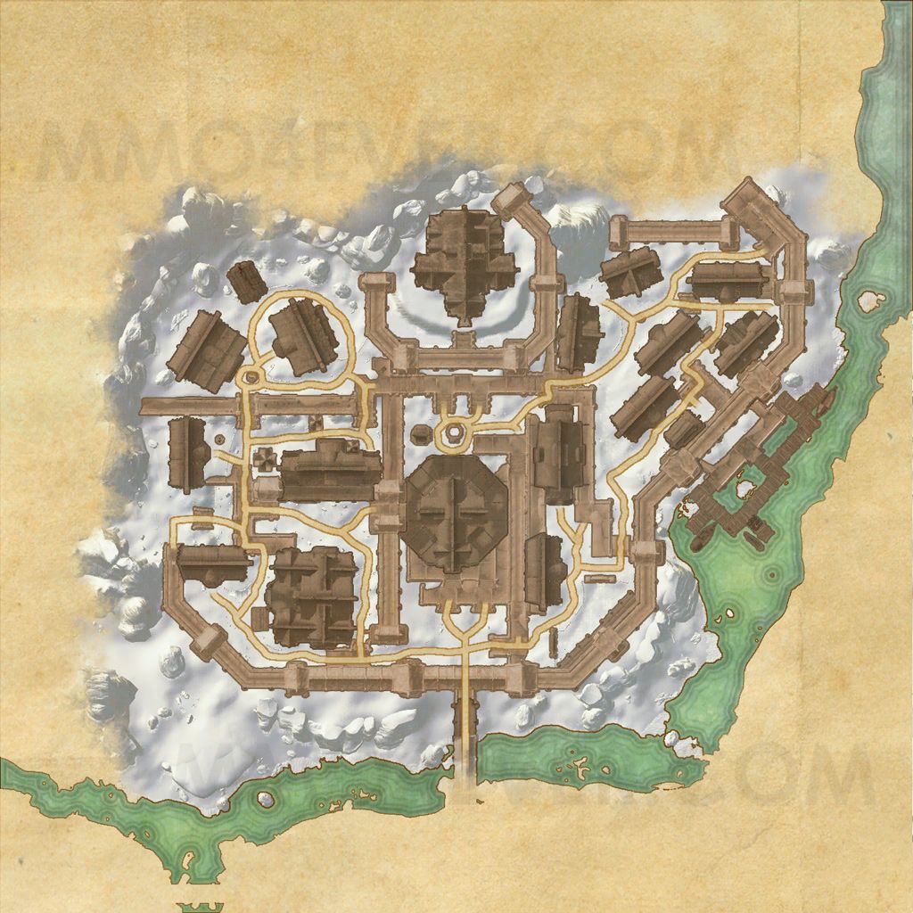 Windhelm Map The Elder Scrolls Online Maps