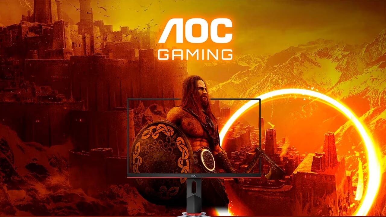 Épico! Esse Monitor Gamer AOC Hero Z de 24" e 240hz está sendo vendido