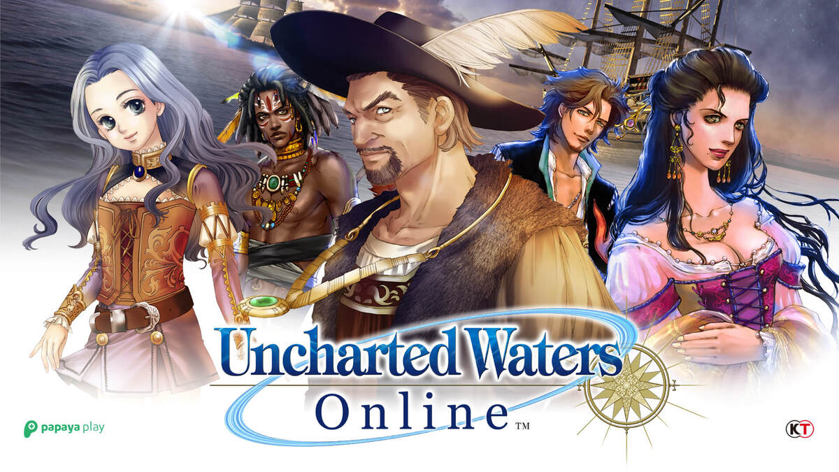 Uncharted Waters Online, MMORPG clássico de 2004, recebe "The Silk Road