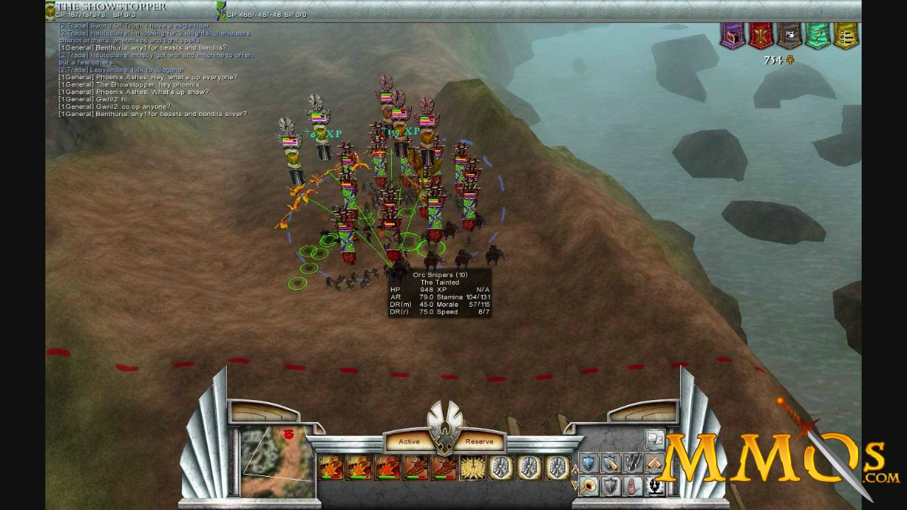 MMORTS Games