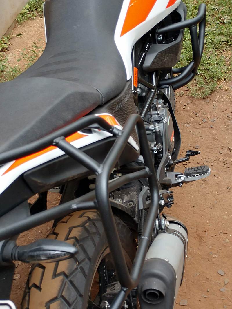 Wholewelded luggage rack system, universal for KTM 390 Adventure