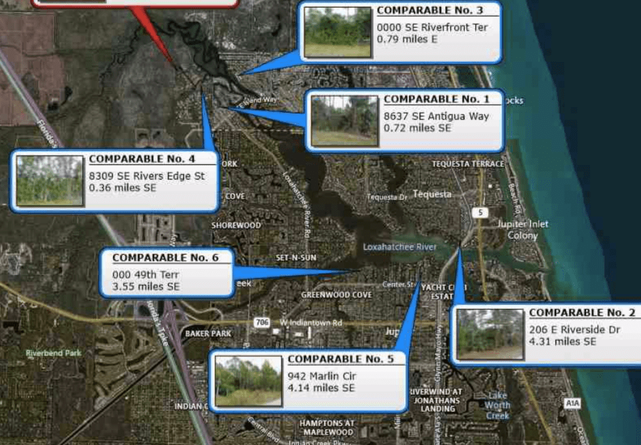 Vacant Land in Jupiter FL, funded for 350,000