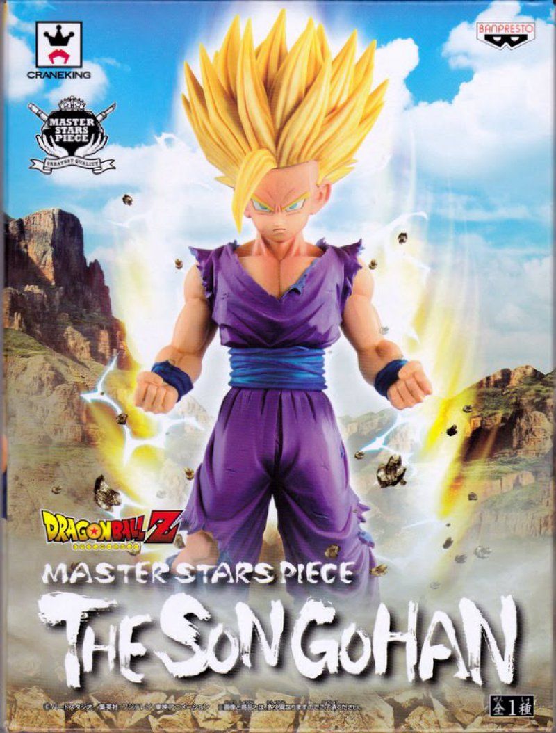 BANPRESTO DRAGON BALL MASTER STARS PIECE SON GOHAN NORMAL COLOR VER
