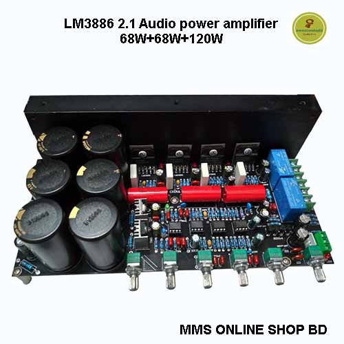 LM3886 2.1 subwoofer Fever Level Amplifier Board HiFi Amplifier Board