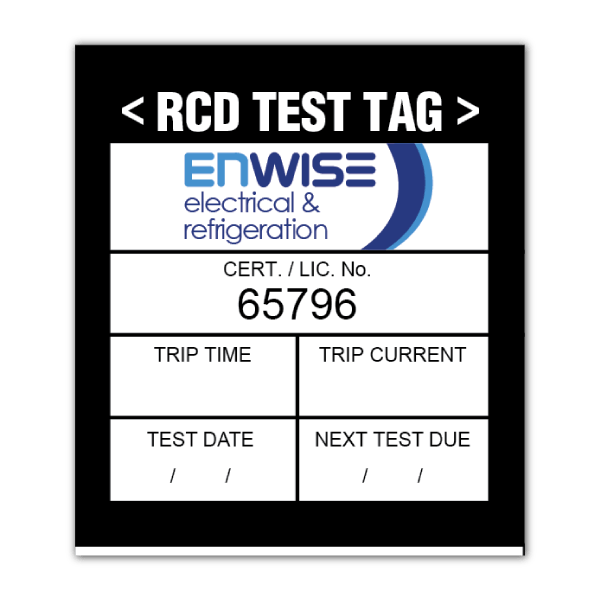 RCD LABEL CUSTOM MMS Safety Australia
