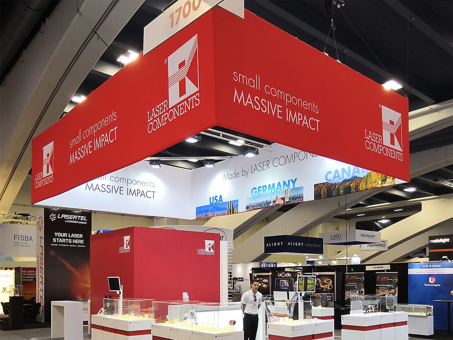 Trade Show Booth & Displays Construction SPIE San Francisco