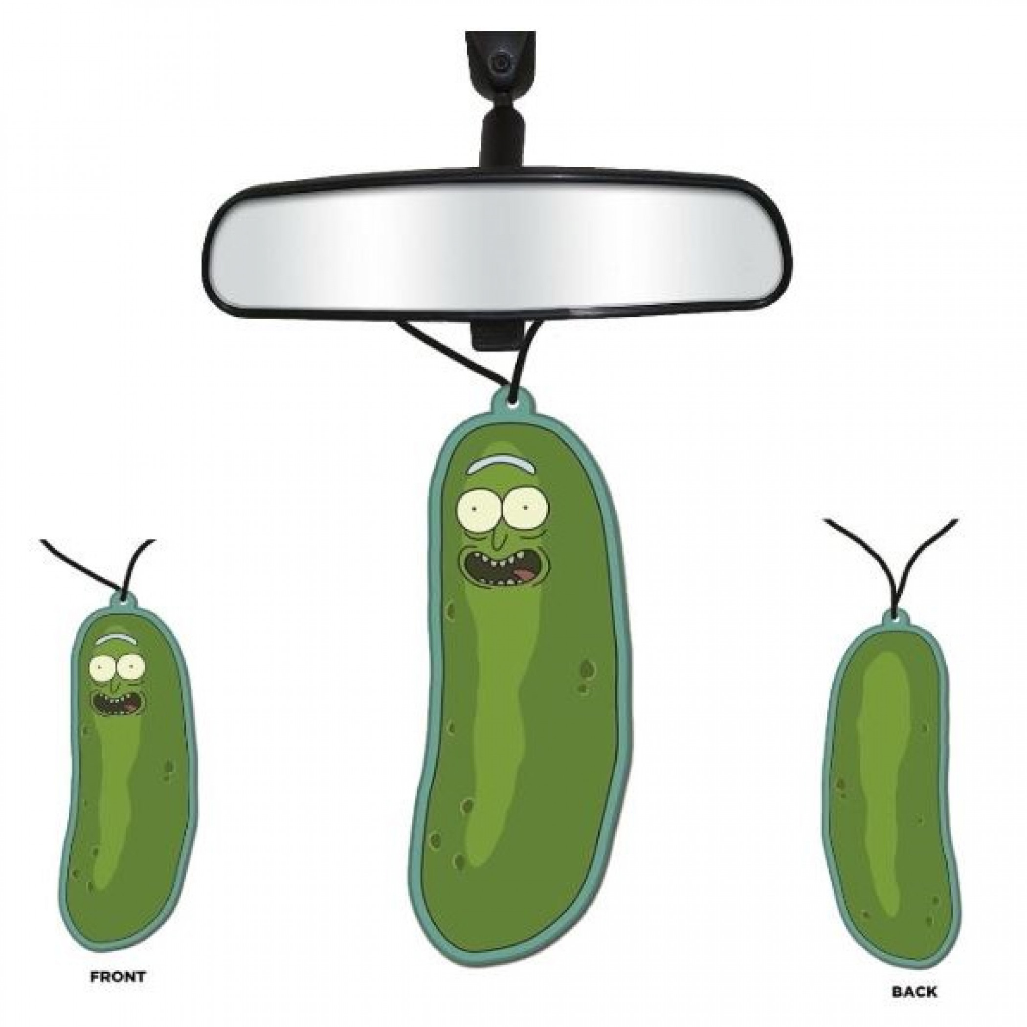 Rick and Morty Pickle Rick Air Freshener