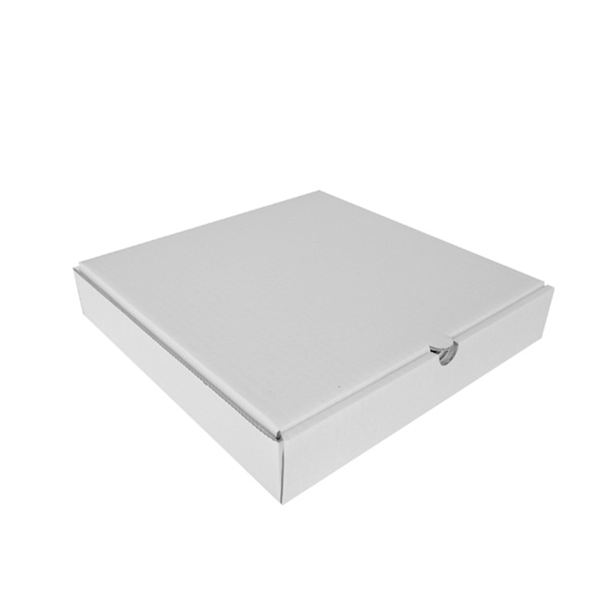 Ready made pizza box 7 Inch white corrugated pizza box customiz pizza
