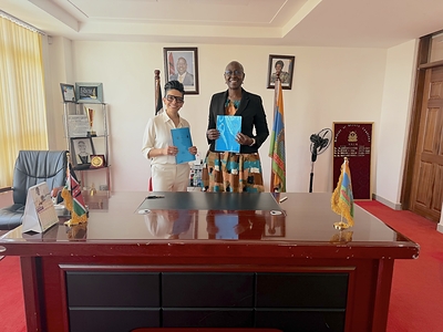 Helfie ลงนาม MOU ร่วมกับ Homa Bay Kenya Ministry of Health เพื่อนำร่องโครงการคัดกรองวัณโรคและความดันโลหิตสูง
