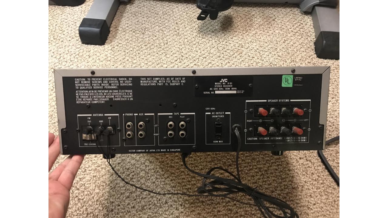 Vintage Stereo Receiver -- JVC, Sounds Great, Everything Works! Saint
