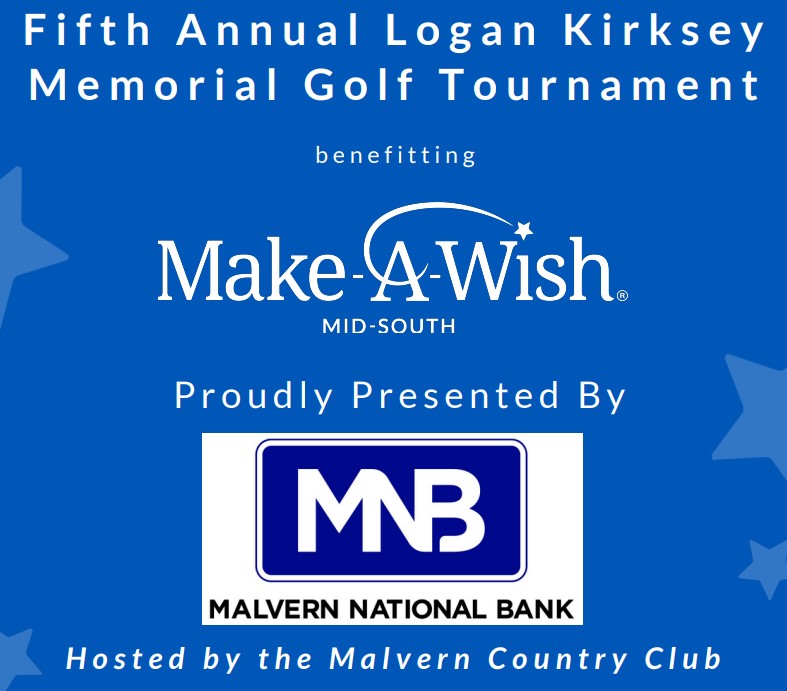 5th Annual Logan Kirksey Memorial Golf Tournament Malvern National Bank