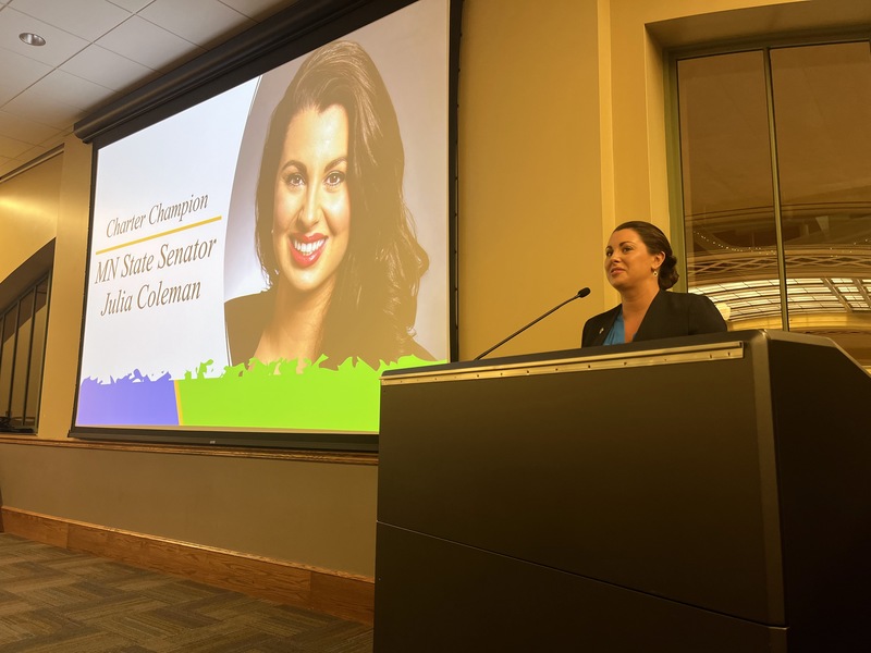 2023 Charter School Champion - Senator Julia Coleman | MN Association